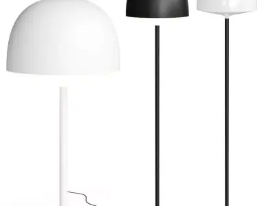 FontanaArte Cheshire Floor Lamps 3D model