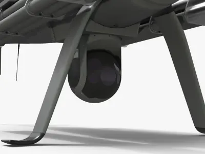  Royal Navy Camcopter S-100 with Rocket Pods Grey 