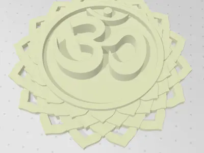 CHAKRA CORONAL - SAHASRARA 3D print model