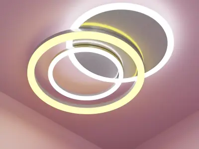 Modern lamp 3D model get