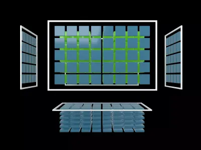 Tensor Operations Concept Model v1 002 Low-poly 3D model