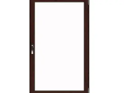 Wooden Window 02 3D model