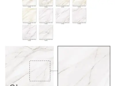 Cifre Ceramica Set 11 - Caspio Marble Bundle - 2 Colors - 6k  Texture