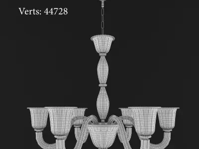 Ideal Lux Ca Foscari SP 8 SP 6 3D model