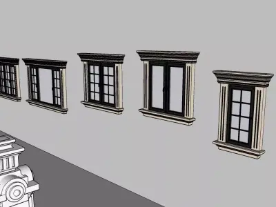Classical Architectural 3D Asset Pack 3D Model 3D model
