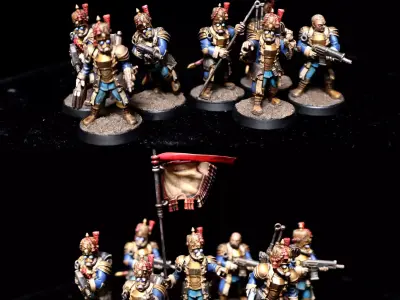 Primus Scion - Command Squad 3D print model