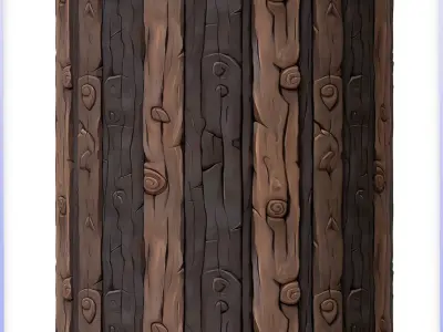  Stylized Wood Floor Seamless Texture Texture
