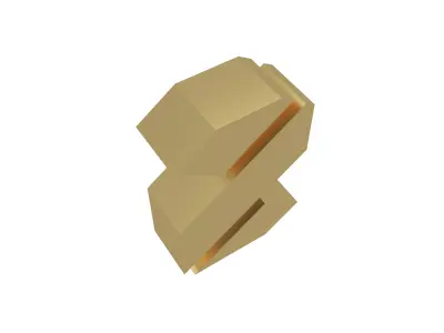 Sci-Fi Number 2 v1 009 Low-poly 3D model