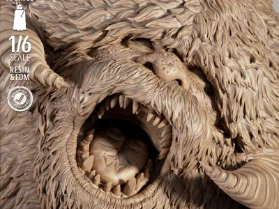 STAR WARS Wampa Sculpture 3D print model