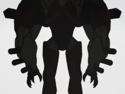 Vilgax Alien-Anime Ben10 3D print model