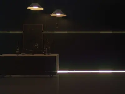 Modern HALL 3D model