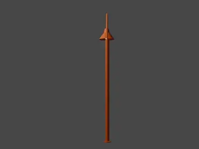Street Light 3D model 14