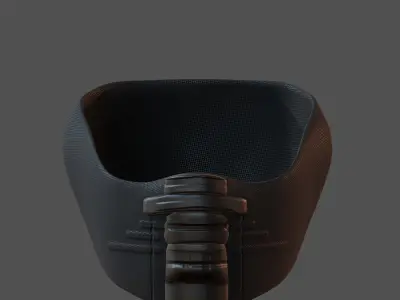 Gas mask helmet 3d model scifi Low-poly  Low-poly 3D model 311