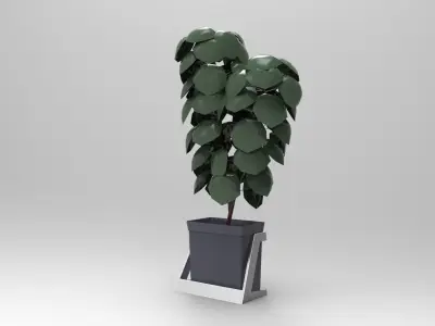 Flower Box - Urban Furniture Collection 3D model