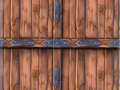 Stylized Wood Seamless Texture Texture