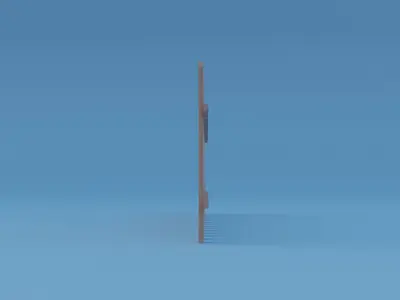 Fence Set Low Poly Game Ready Low-poly 3D model barbed wire Low-poly 3D model