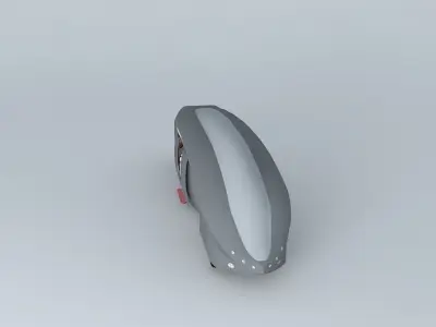 Argo A 800 VIP shuttle (without crowd) Free 3D model