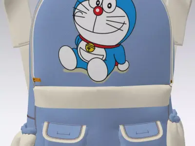 school bag 3D model purchase