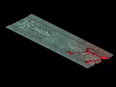 Underground Palace - Exit Floor 02 3D model