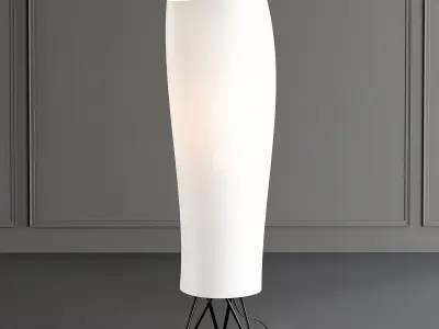 WARM 1 floor lamp with legs 3D model