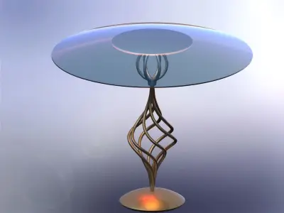 Spiral Lamp Free 3D model