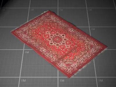 Soviet Carpet Low-poly 3D model
