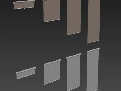 Rolling Shade 3D model