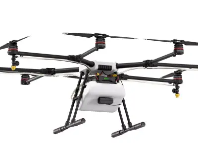 DJI Agras MG-1S Drone 3D model