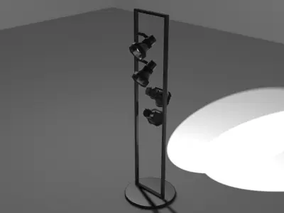 DECORATIVE LAMPS - LOW-POLY Low-poly 3D model