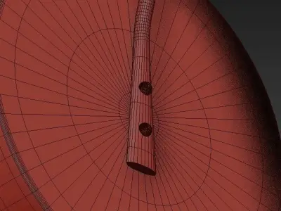 Wall lamp 3D model 45