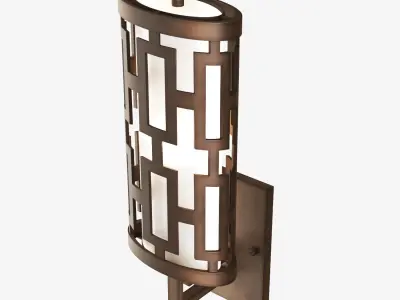 Fine Art Lamps River Oaks 843481 Wall Light 3D model