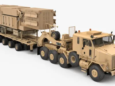  Tactical Radar Transport Heavy Hauler Sand 