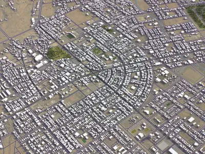 Ar Rass Low-poly 3D model