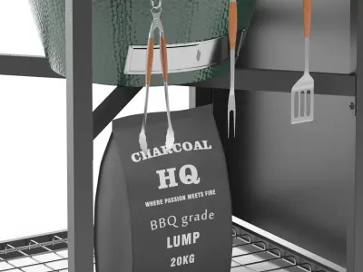 Outfitters BBQ 3D model