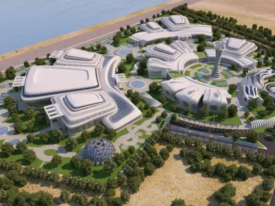 0069 - Culture Center - 2022 - 05 - 2Ds Plans - 3Ds Files 3D model