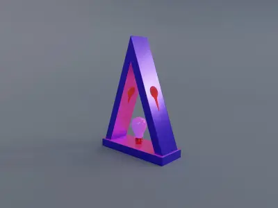 Awesome Decoration Lamps Table Lamp Pack Free low-poly 3D model