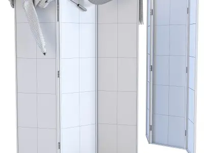 Room Divider Menagerie 3D model