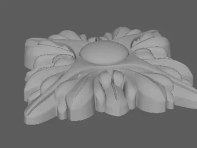 dekor ornament 3D model 74