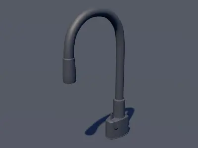 Kitchen Sink Faucet 3D Model 3D model
