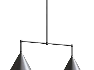  Mason Linear Chandelier 3D model