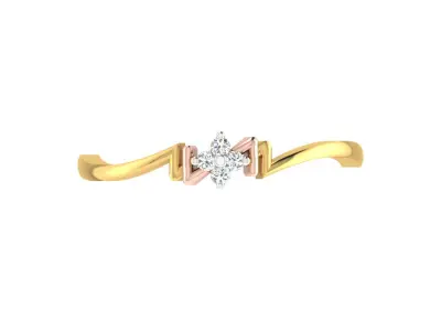 Women Ring  Render 3dm STL OBJ FBX Details 3D print model 204