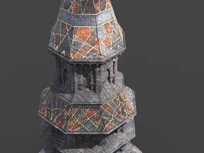 Germanic Big Grand Towers 3D model
