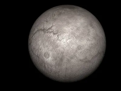 Charon Moon 3D model