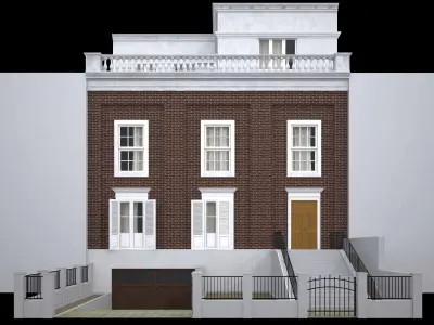 Classic House 3D model