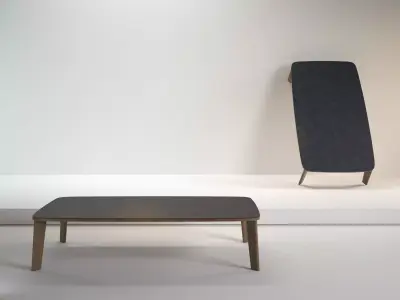 Monforte two coffee tables 3D model
