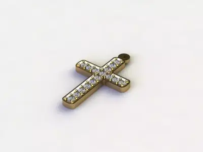 Jesus Christ Pendant light gold cad design 3D model