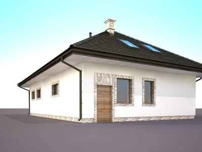 House model 3d dom3 3D model