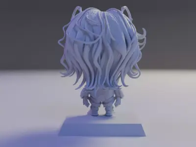 baby cyberpunk 3D print model