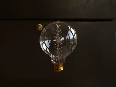 Light bulb 3D model