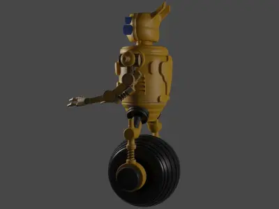 3D model robot-2 3D model-2 3D model